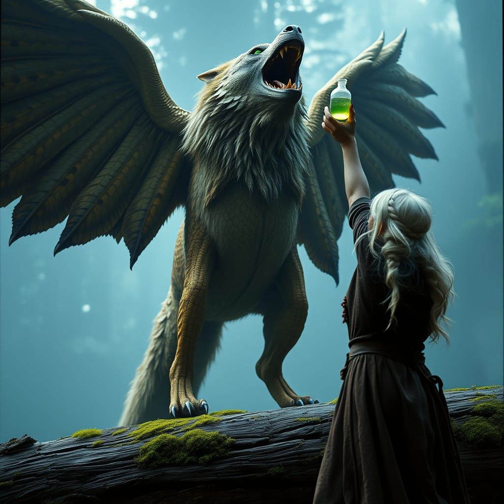 Ethereal Beast Tamed by Ancient Wisdom