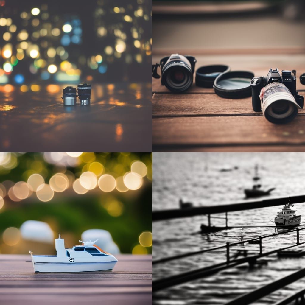 Ships at Sea: Professional Photography with Bokeh