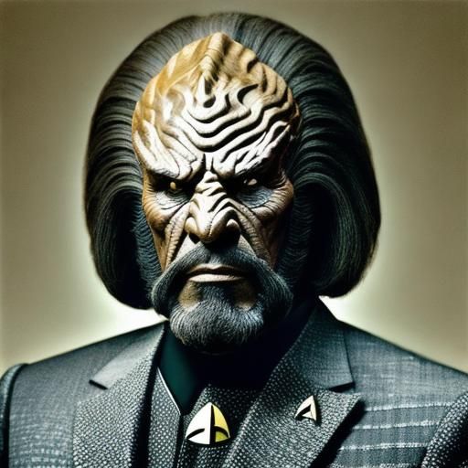 Klingon Inspired Sci-Fi Scene from Star Trek