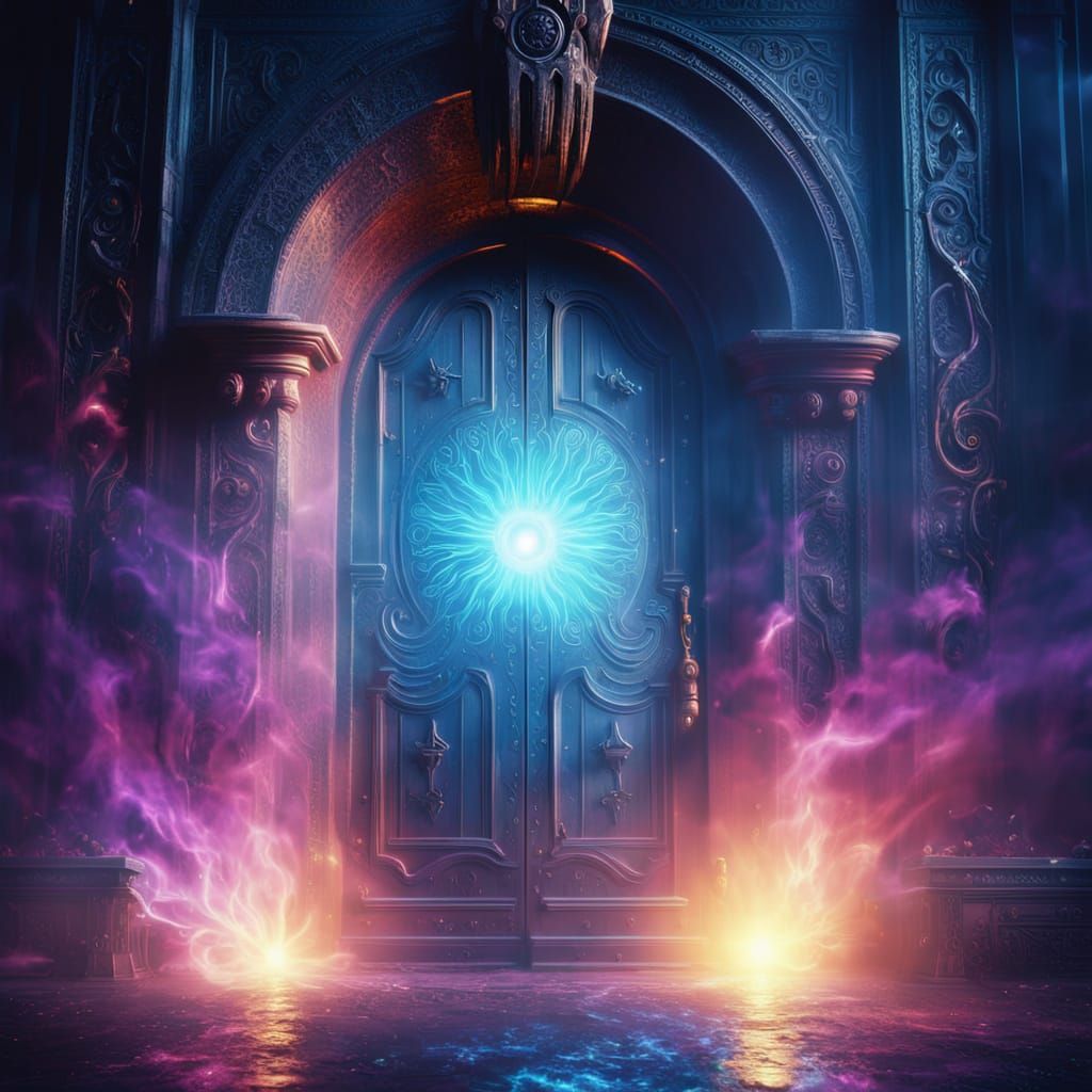 Door In The Eye: Dramatic Digital Matte Painting