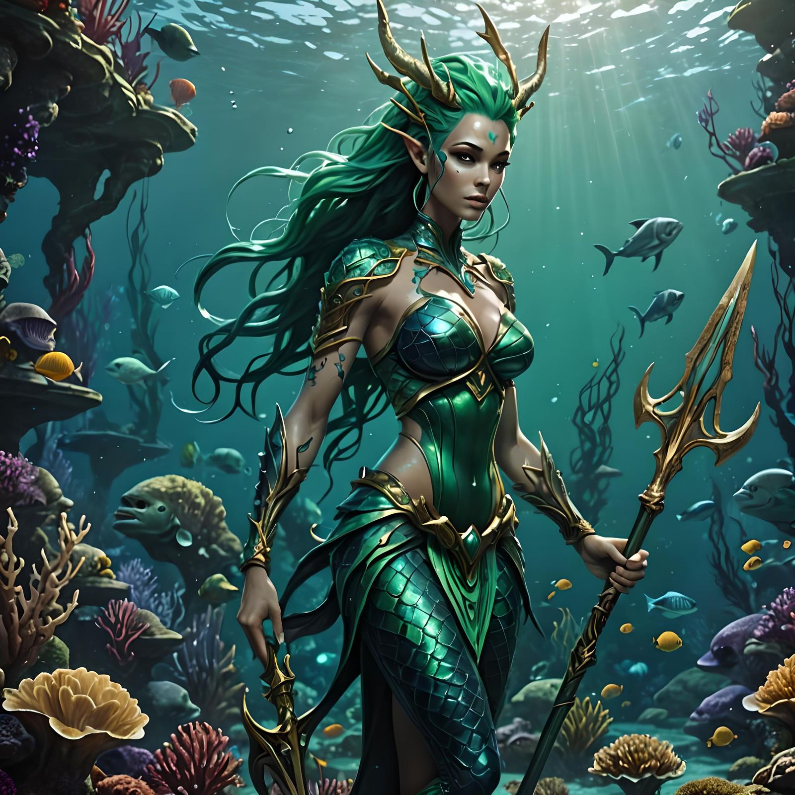 Maiden of the deep
