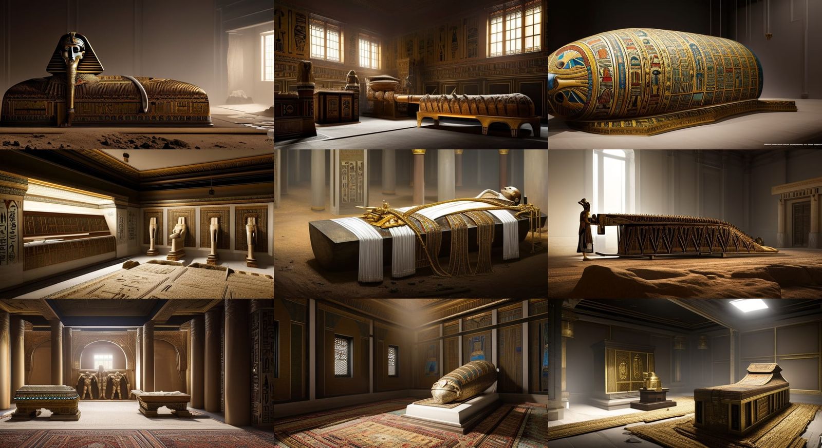 Ancient Egyptian tombs