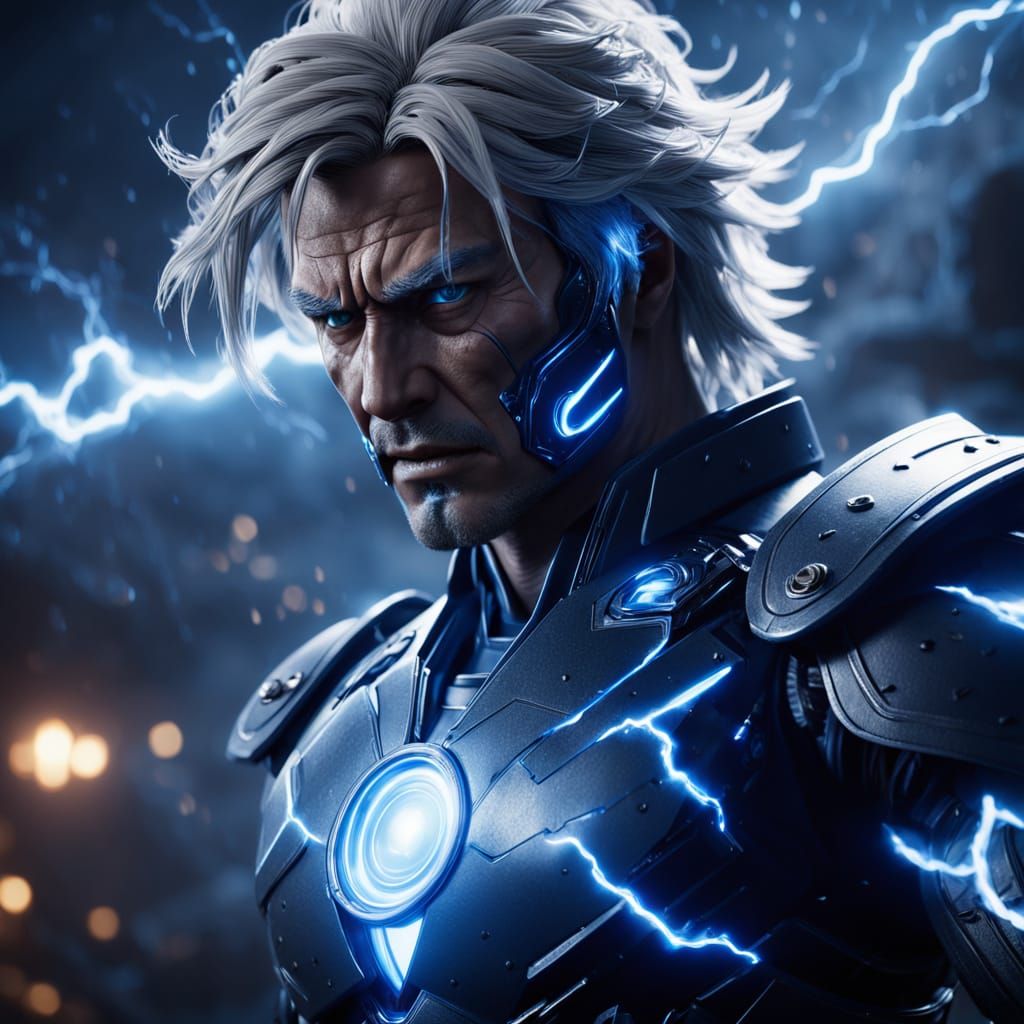 Raiden Unleashing Electrical Power in Unreal Engine 5