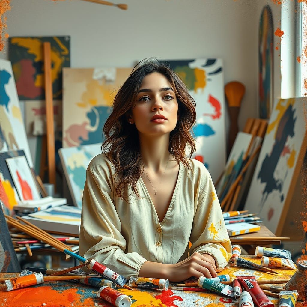 Focus on the Process: Embrace the act of creating without wo...