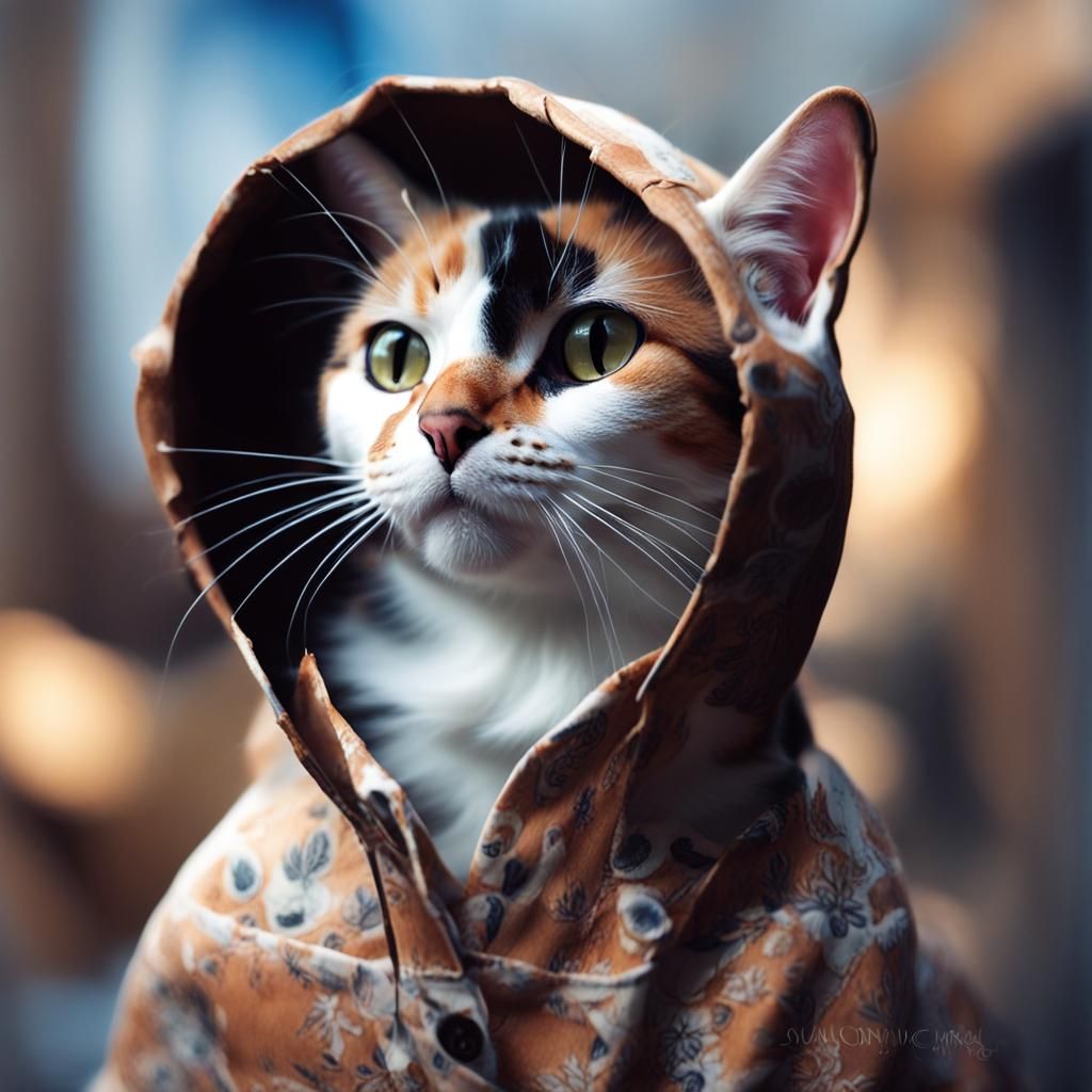 Calico Cat Generated by AI