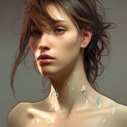 Dynamic Portrait with Hyperdetailed Lighting