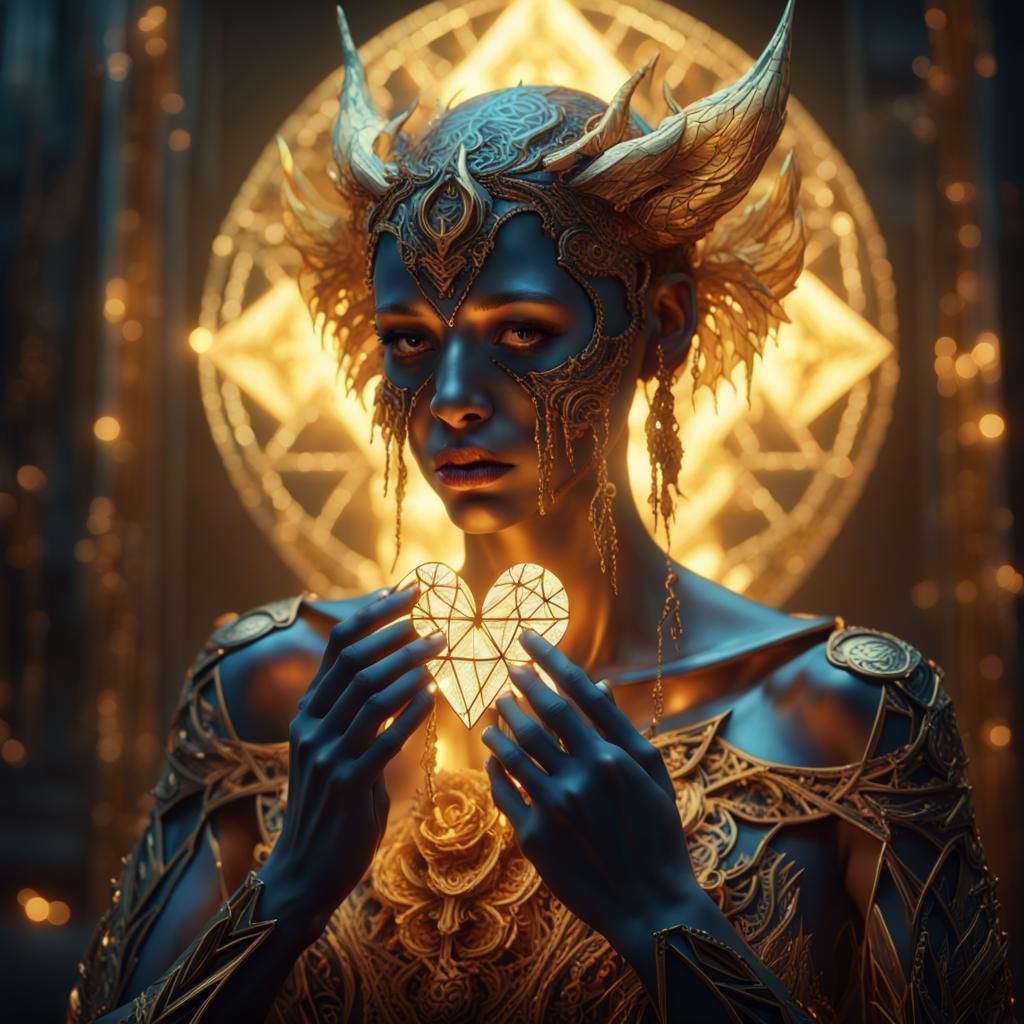 A Fallen angel with a broken heart