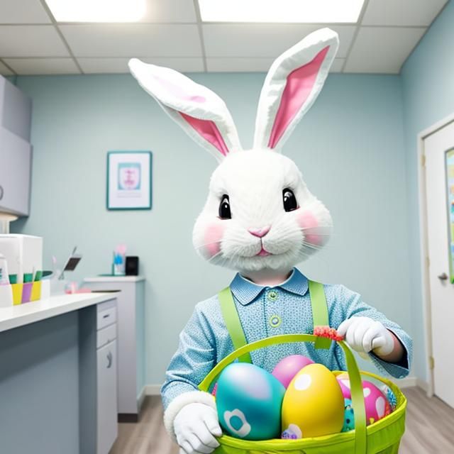 Easter Bunny's Dental Office Egg Hunt