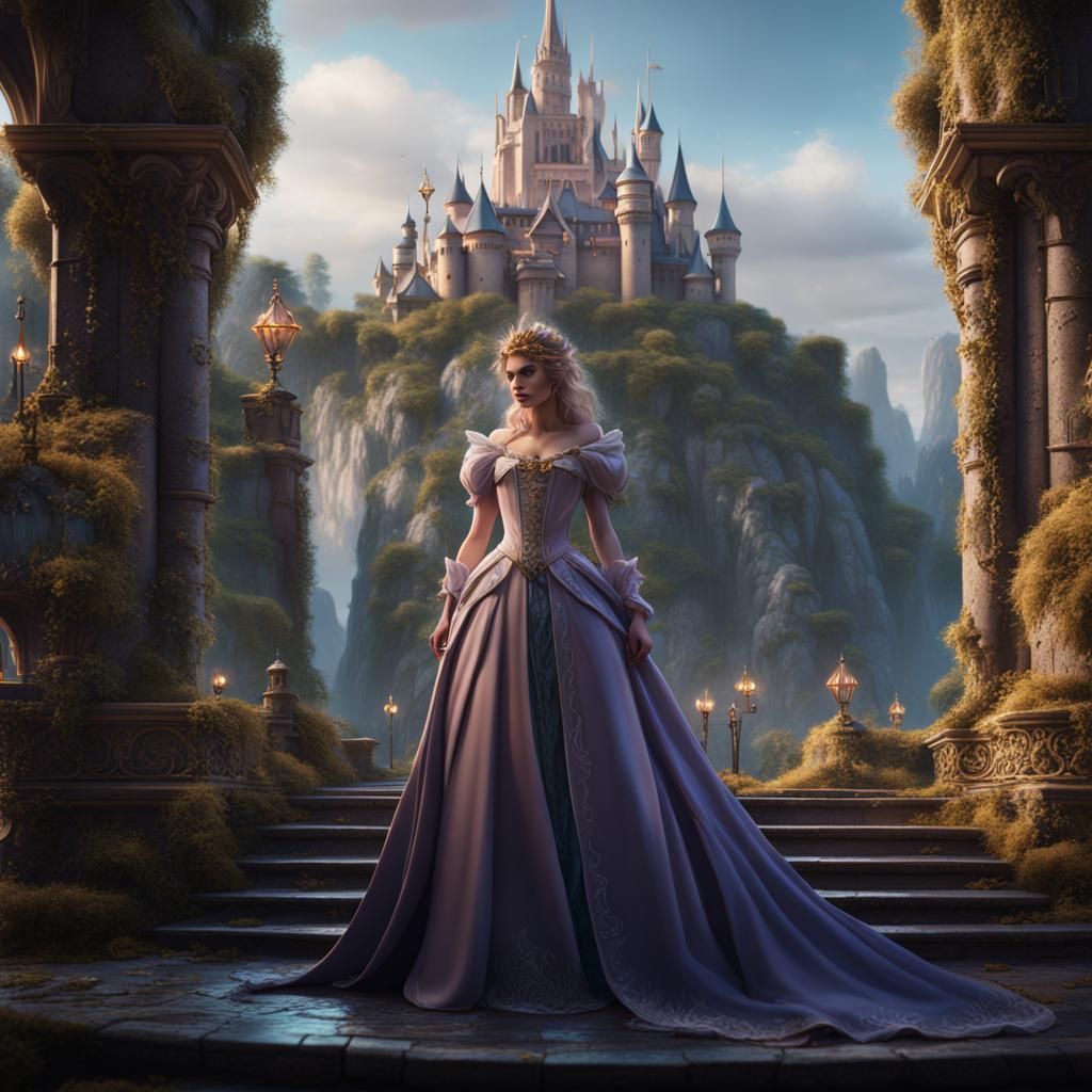 Fantasy Princesses in Detailed Matte Painting