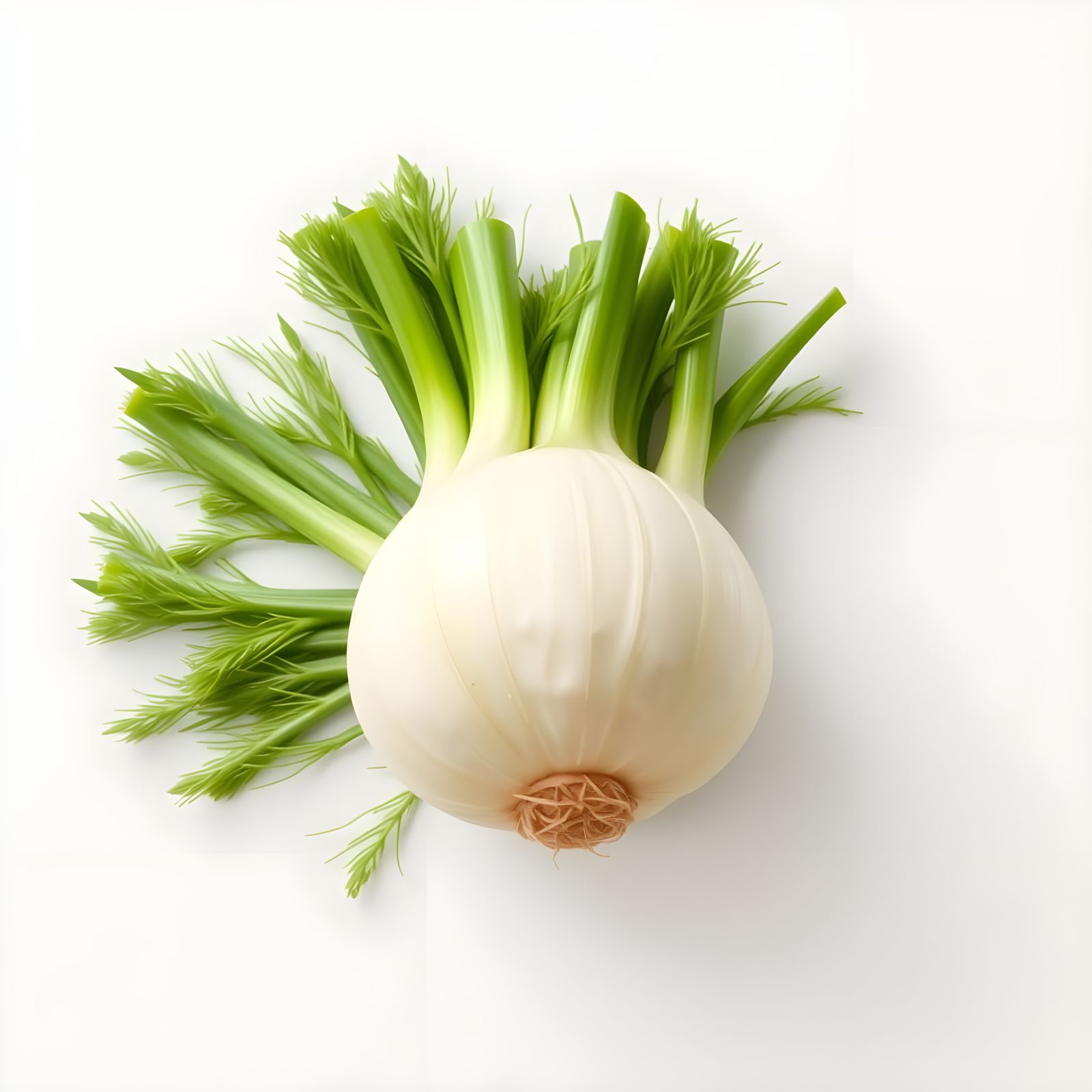 High-Resolution Fennel Botanical in Photorealistic Style