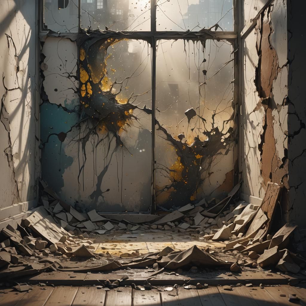 Hyperrealistic Loneliness in Light and Shadow