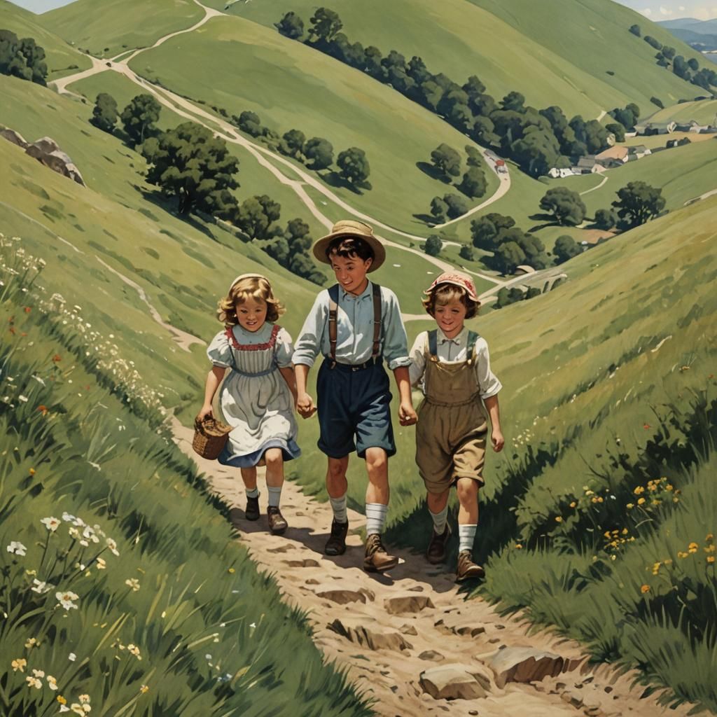 Jack and Jill Go Up the Hill