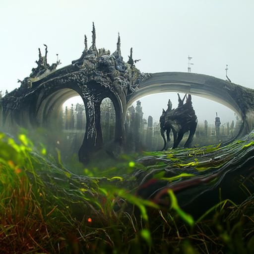 Surreal Nightmares in a Dark Fantasy Style