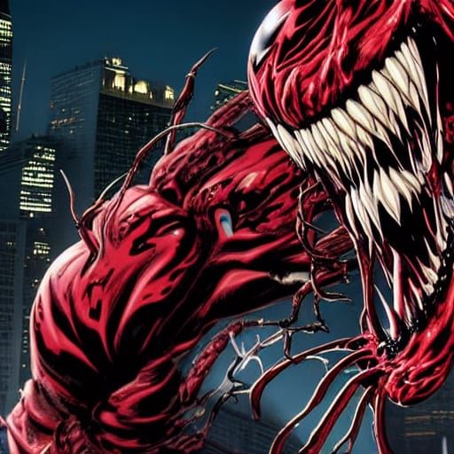 Venom vs. Carnage: An Epic Symbiote Battle