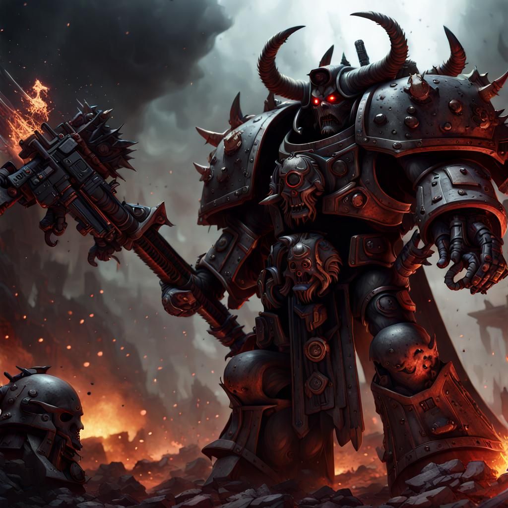 Warhammer 40k Chaos: Demon Summoning Portal