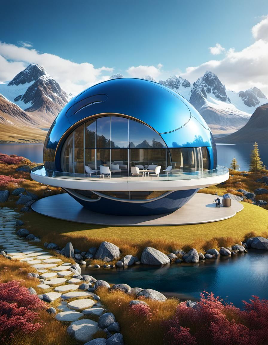 Futuristic house