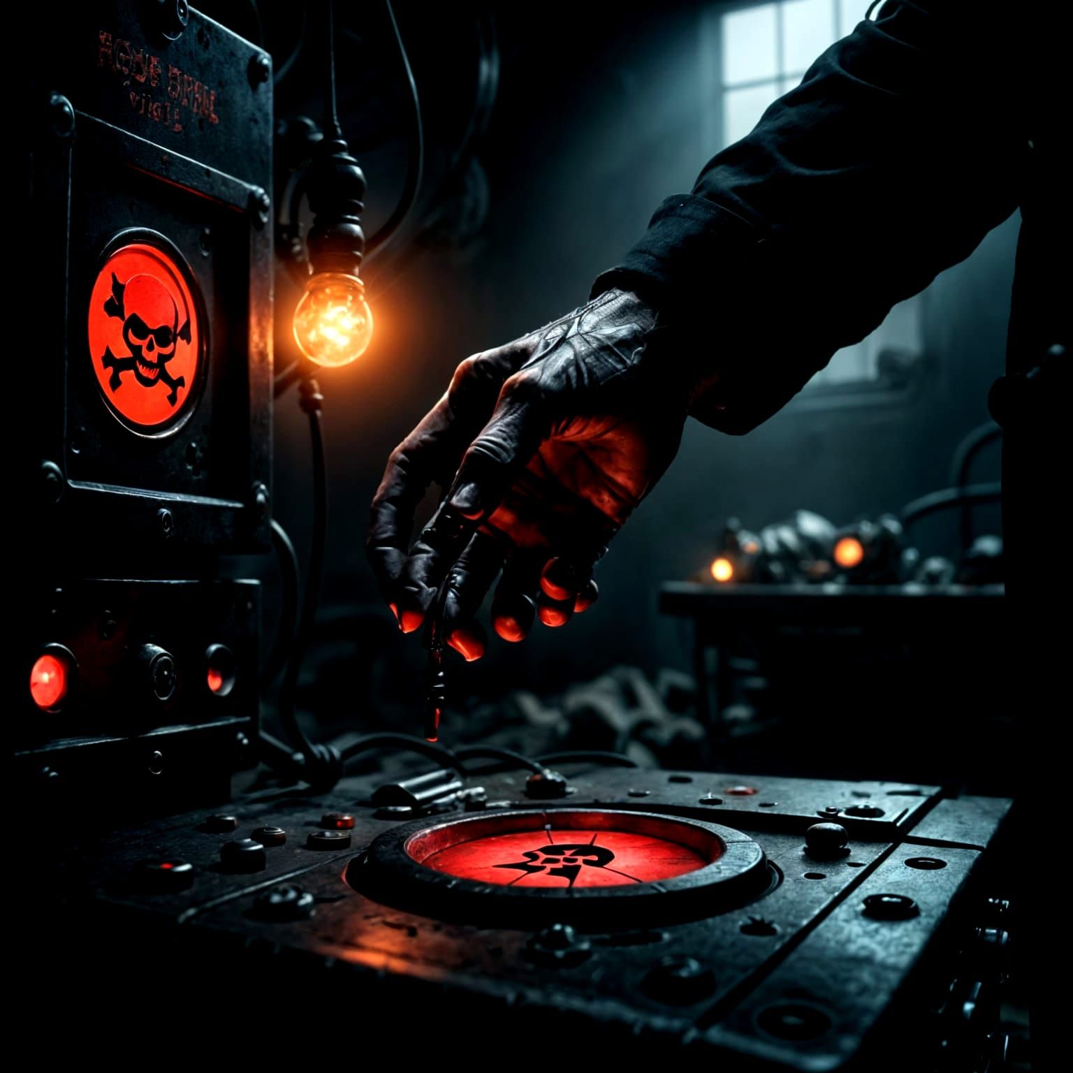 Doomsday Warning in a Cyberpunk Setting