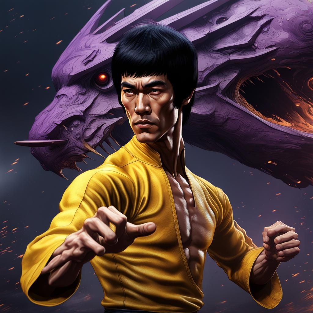 Bruce Lee vs Jet Lee: Dark Fantasy Masterpiece