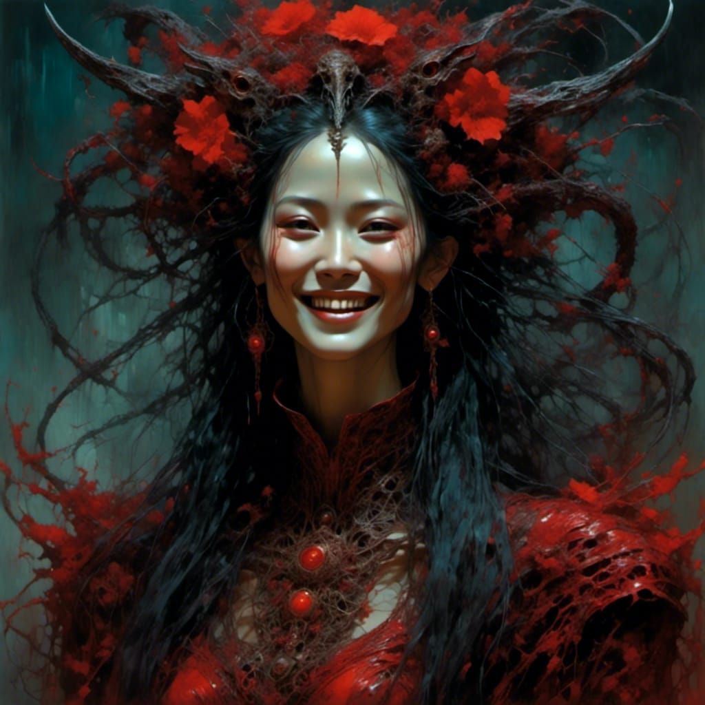 Horror Banshees can smile too