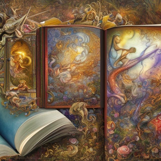 Hyperdetailed Storybook Illustration in Fantasy Style