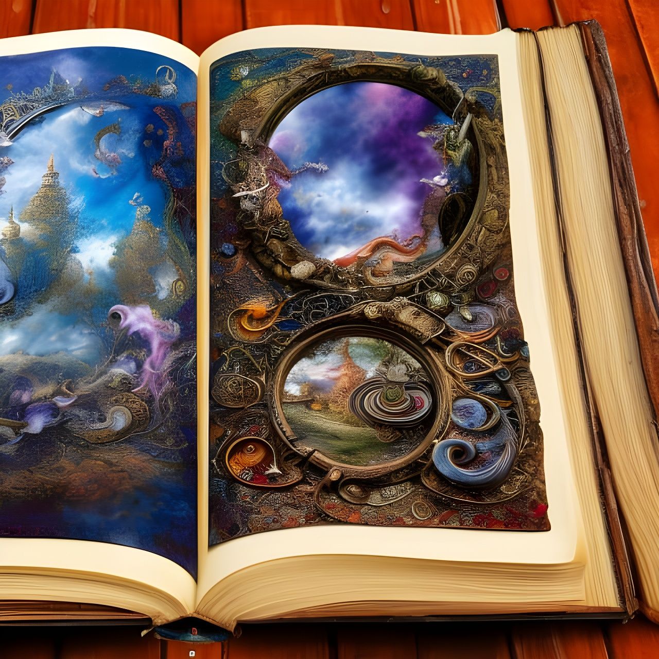 Detailed Storybook Illustration in 8K Resolution
