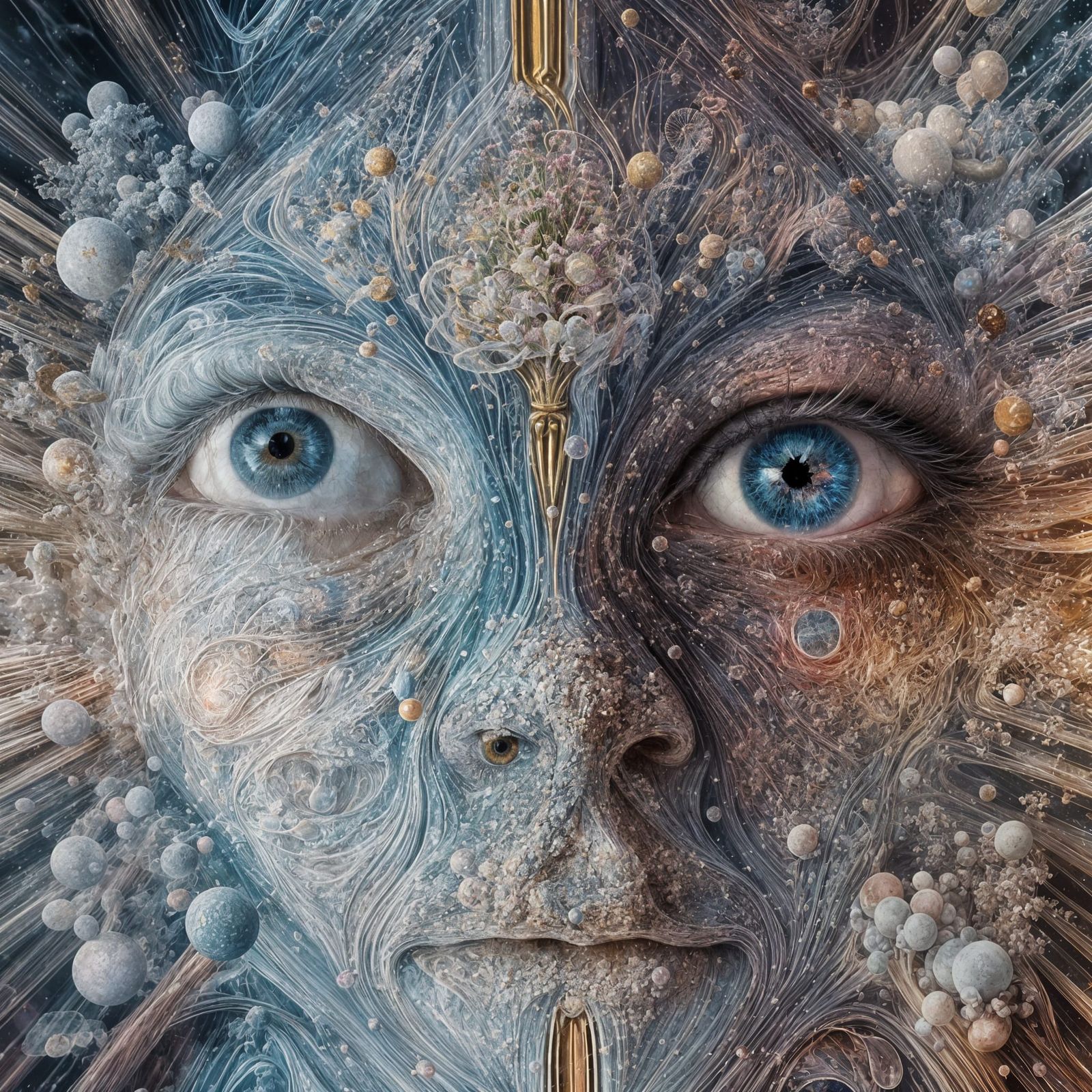 Magical Biological Forms with Dreamy Ethereal Aesthetic