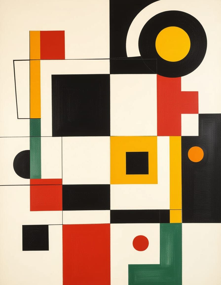 Black Square: A Suprematist Composition in Minimalist Style