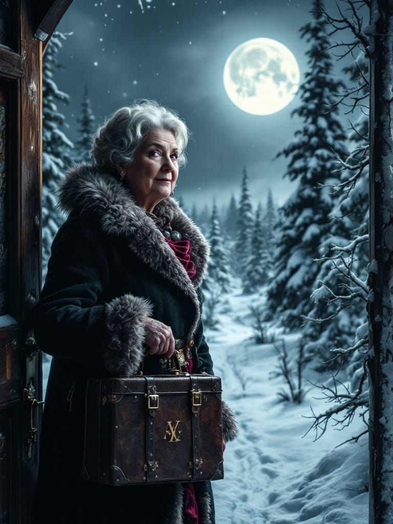 "Goodbye, Santa. Be happy with your young bimbo elf. I'm out...