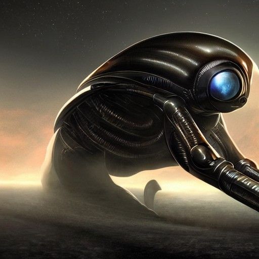 Advanced Alien Civilization: Magical Technology Concept Art