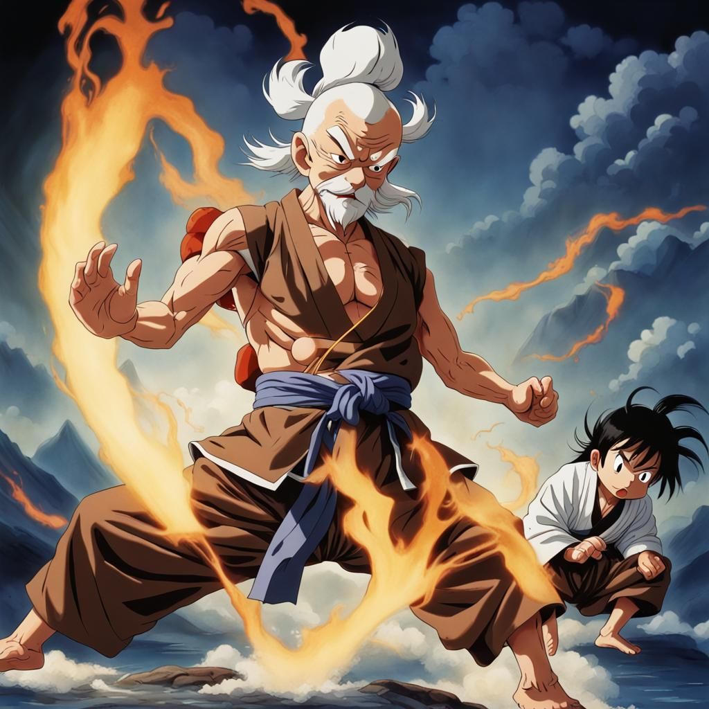 Muten-Roshi's Kamehameha Attack