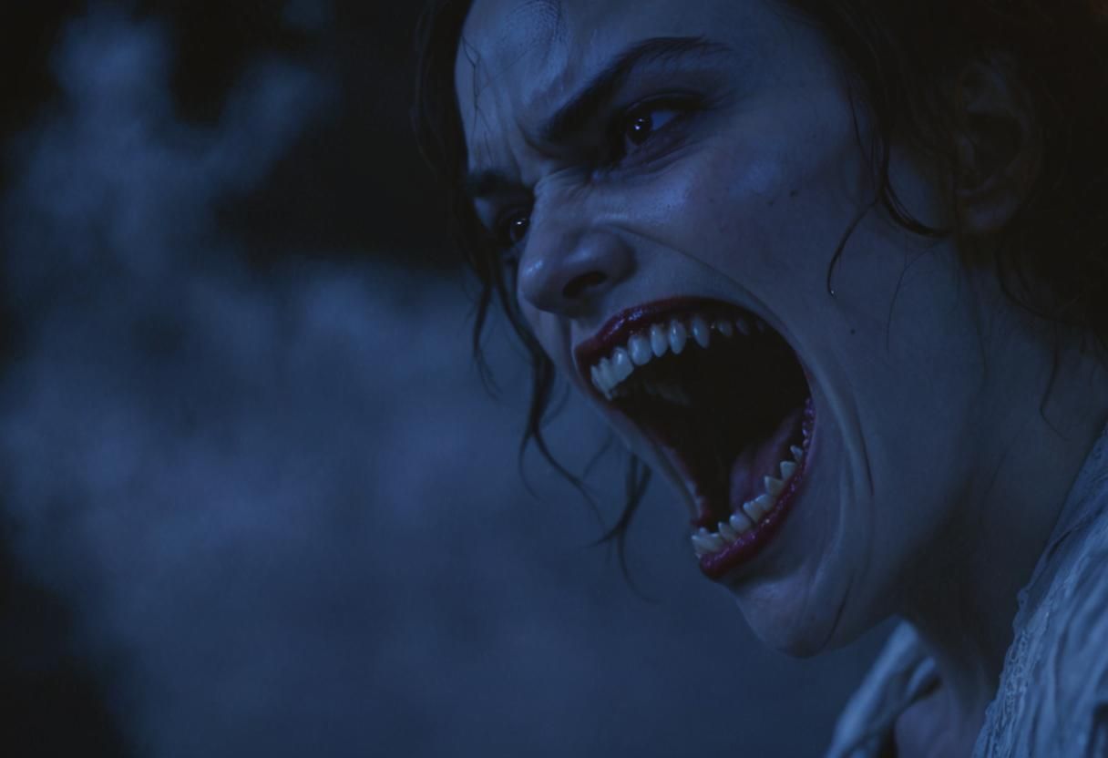 Daisy Ridley as a Dark Fantasy Vampire