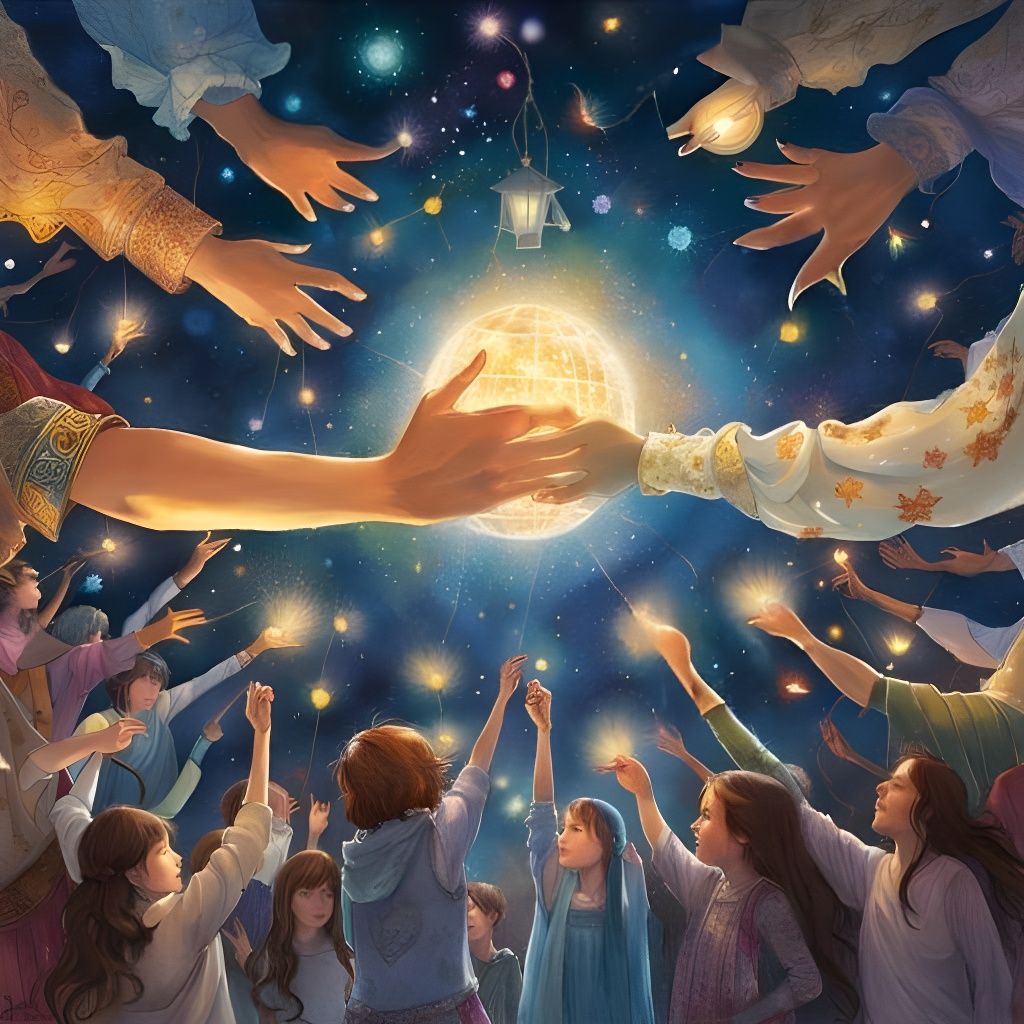 Joining Hands For A Peaceful World