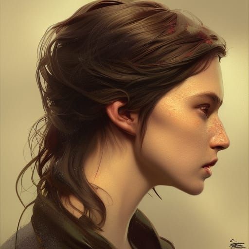 Hyperdetailed Portrait of New Zealand, Digital Art