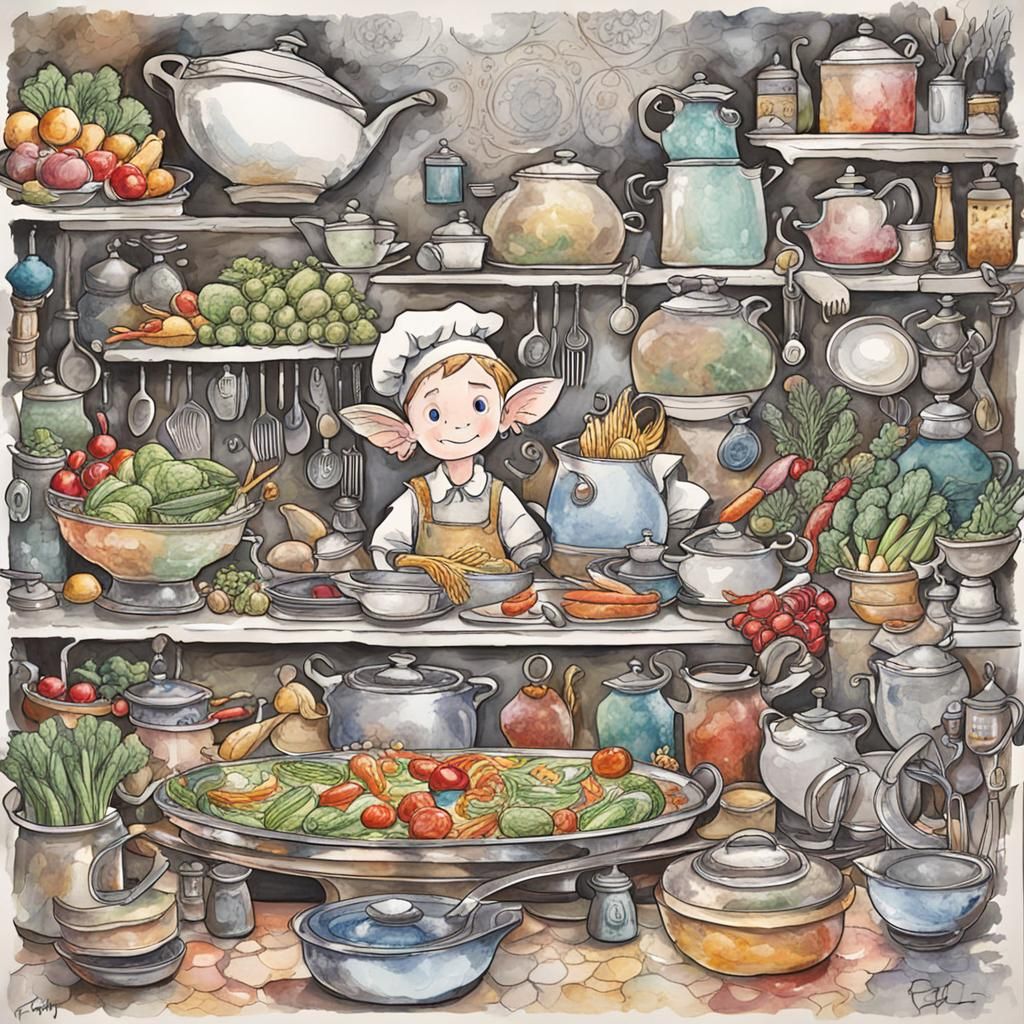 Elf and Fairy Chefs Debut in Royal Kitchen