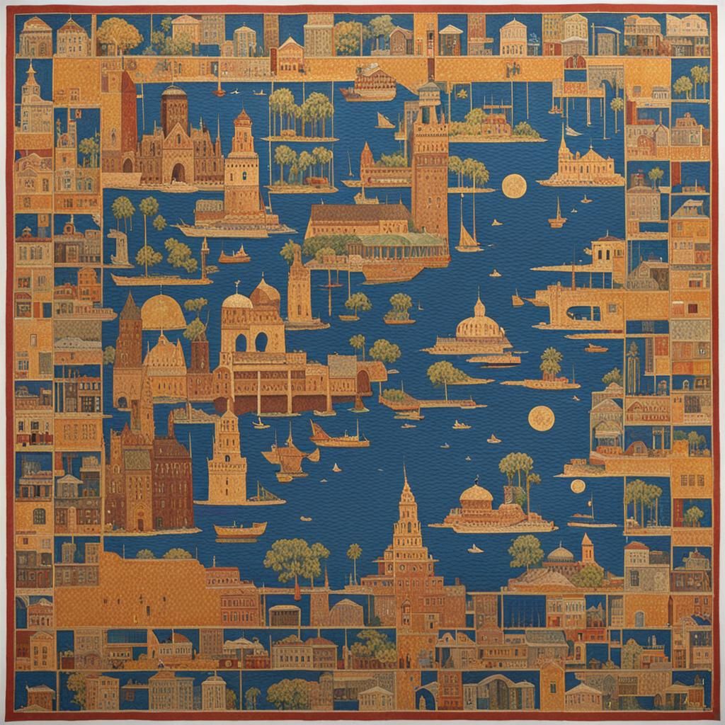 Repeating Abstract Pattern