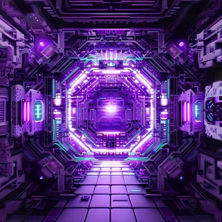 techno room (purple)