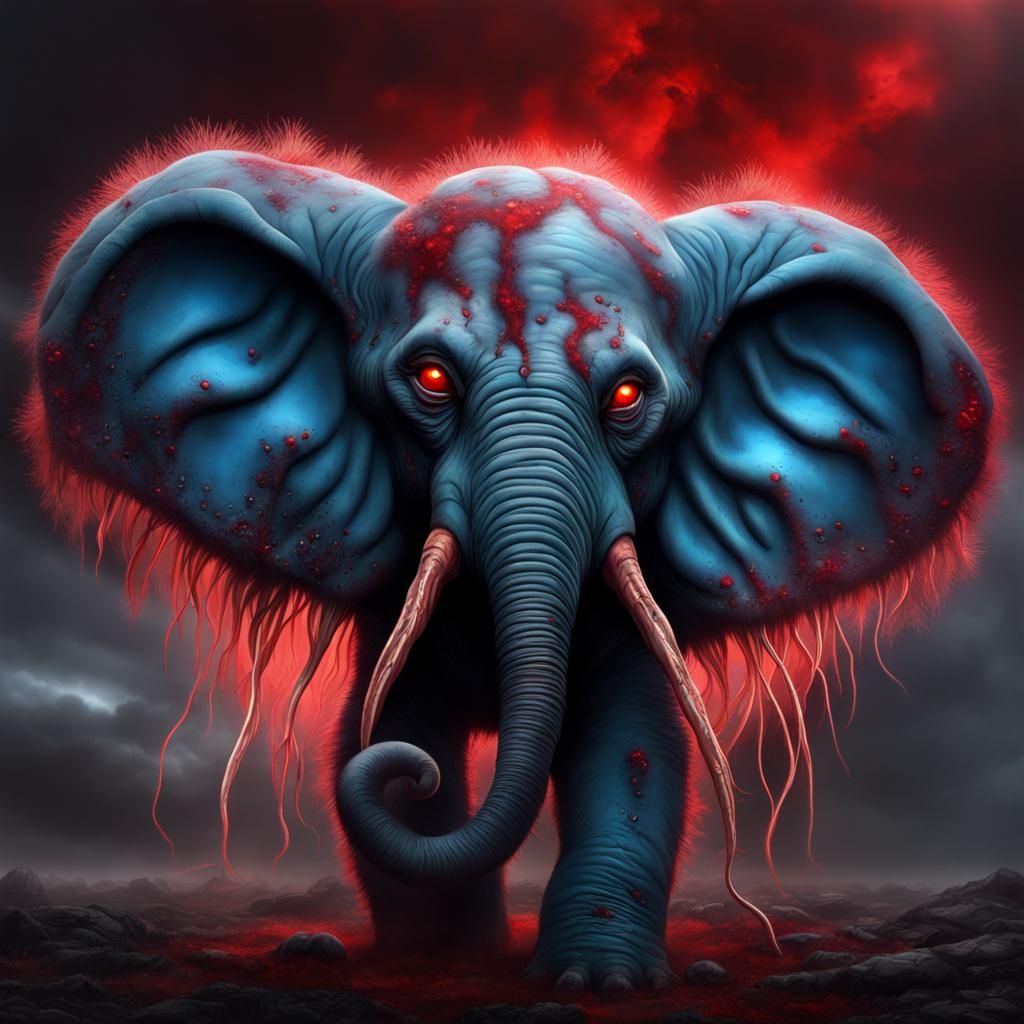 Hyper-Realistic Alien Hybrid Baby in Electric Storm