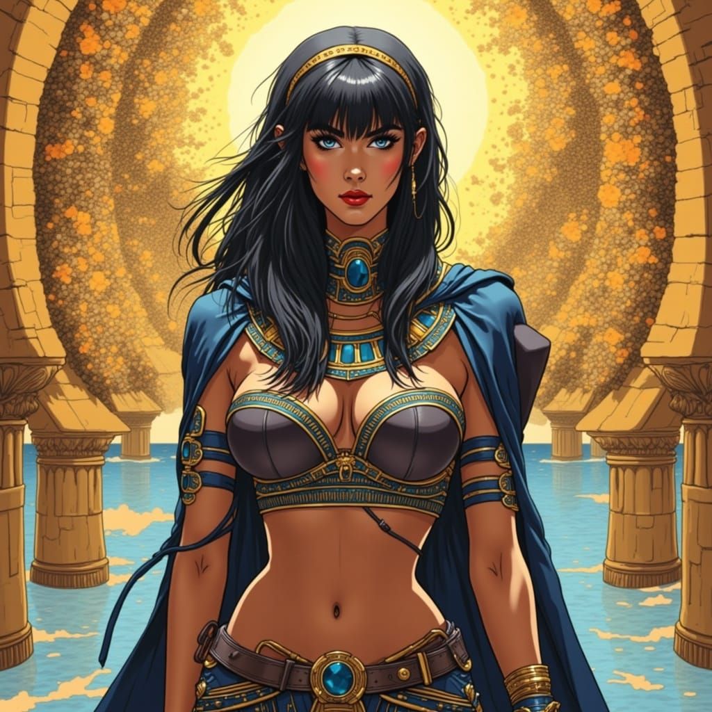 <lora:Snap Crackle Pop:1.0>egyptian sorceress