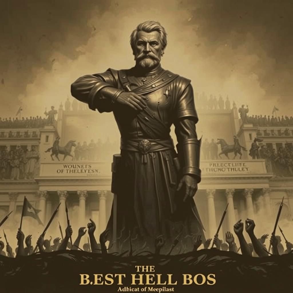 Abstract AI Interpretation of Fascism Concept