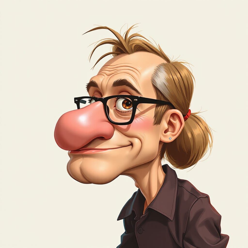 Simple Caricature Drawing