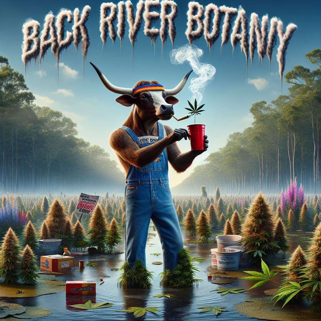 Back River Botany: Hippy Bull Planting Cannabis