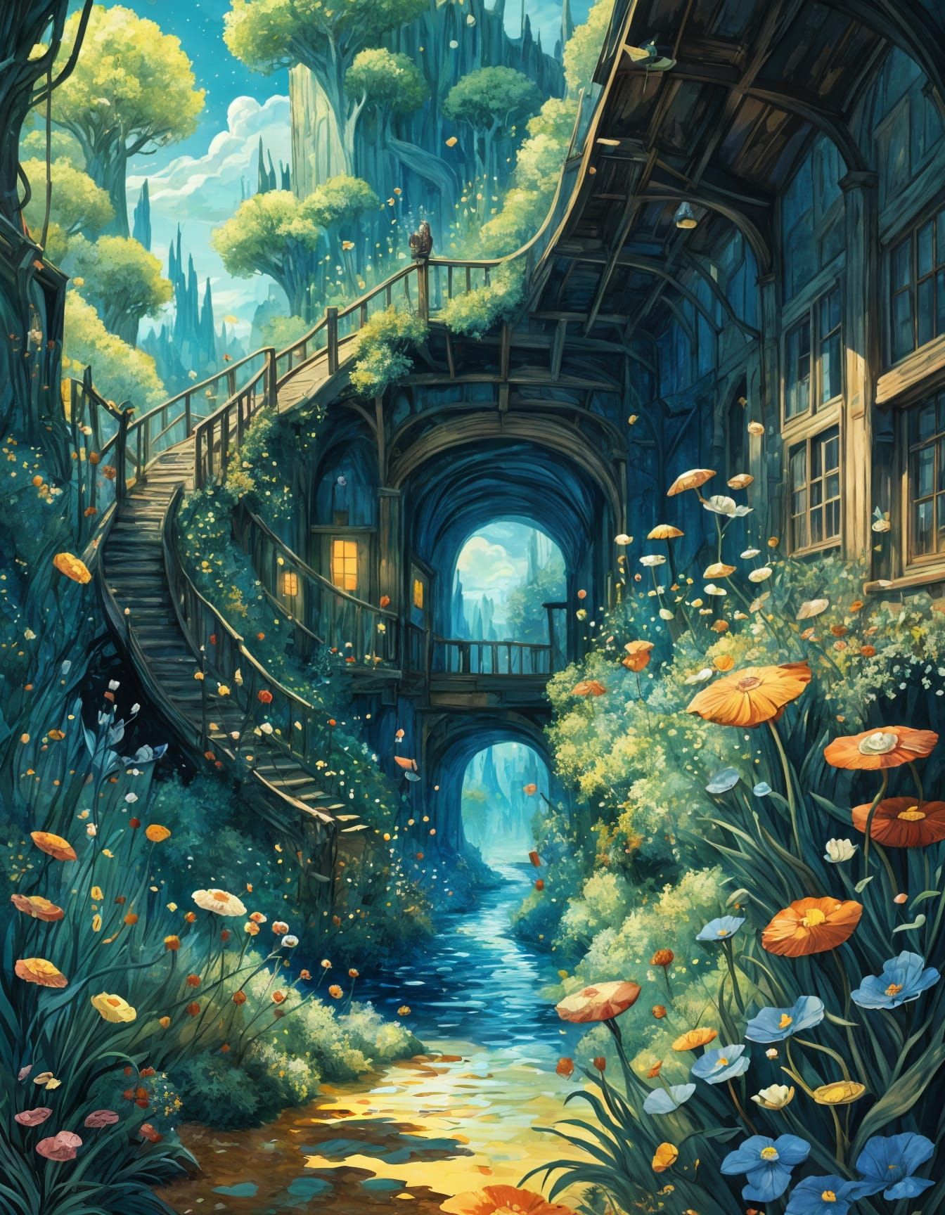 Whimsical Sci-Fi Fairytale With Studio Ghibli Flair