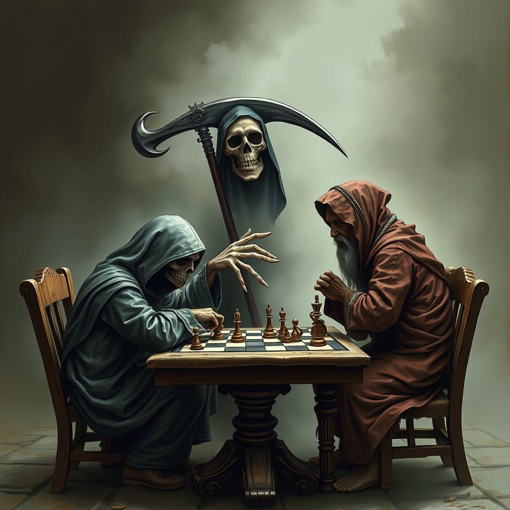 The Grim Reaper Loses to a Beggar in a Game of Chess