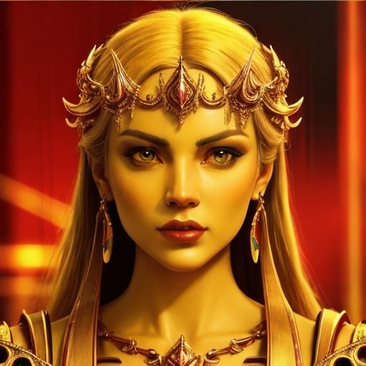 Captivating Beauty in Vibrant Colors