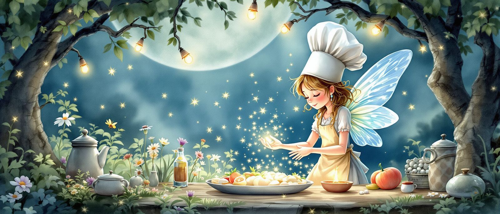 Fairy Chef Conjuring Stardust Meal