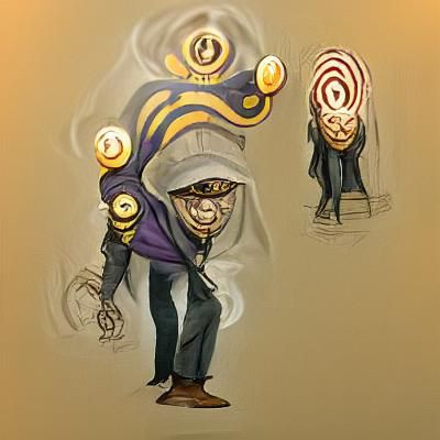 Hypnotist Character Concept Art