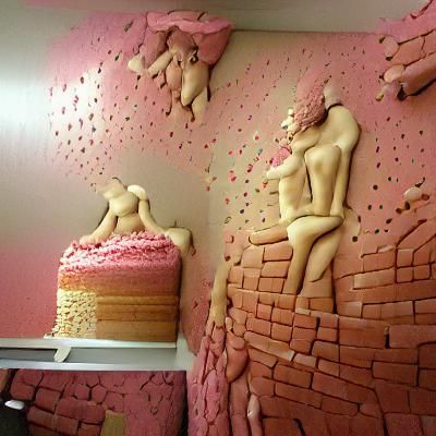 Spectacular Cake Wall of Intricate Design