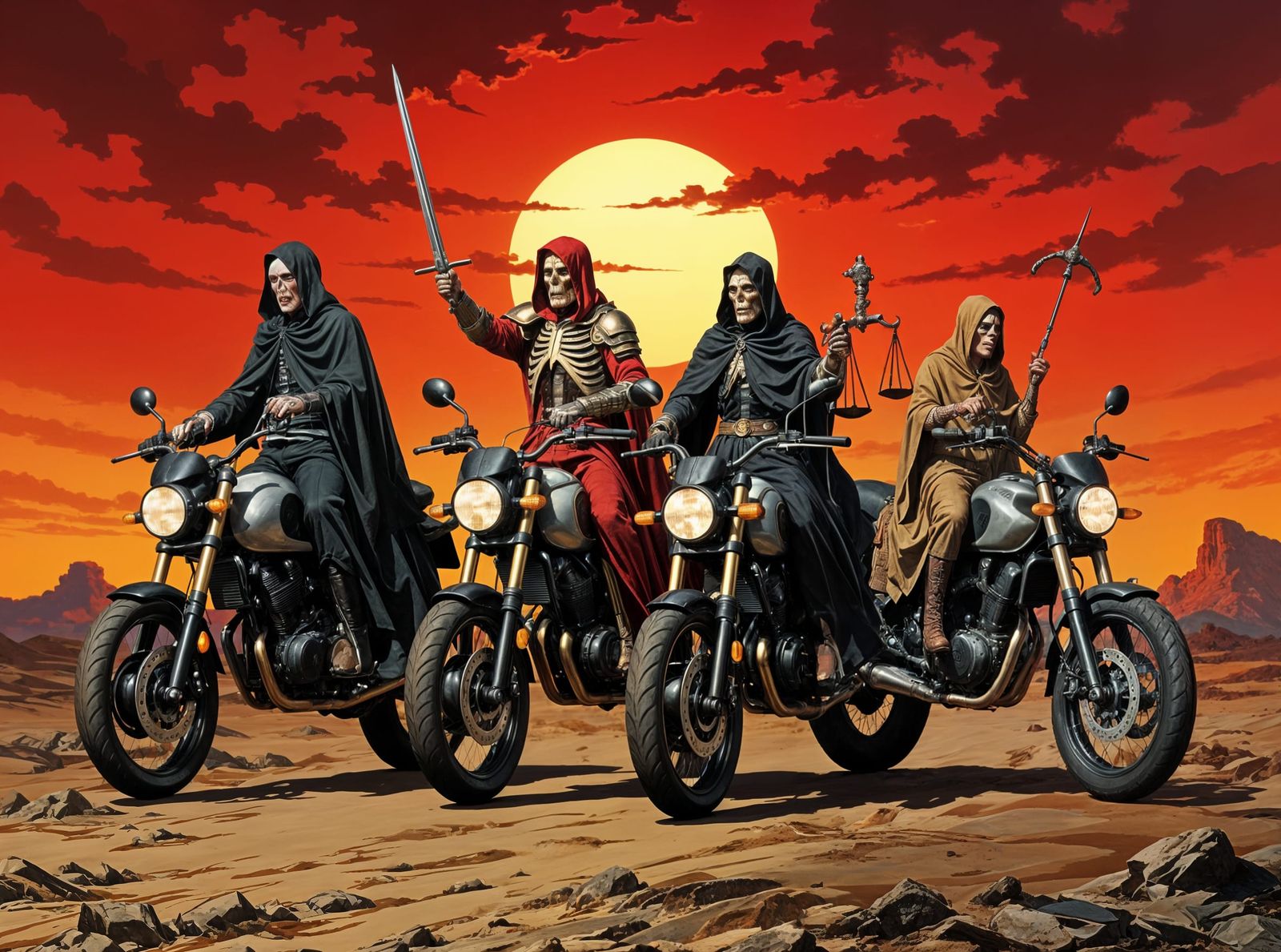 The Four Horsemen of the Apocalypse