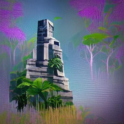 Imposing Jungle Monolith
