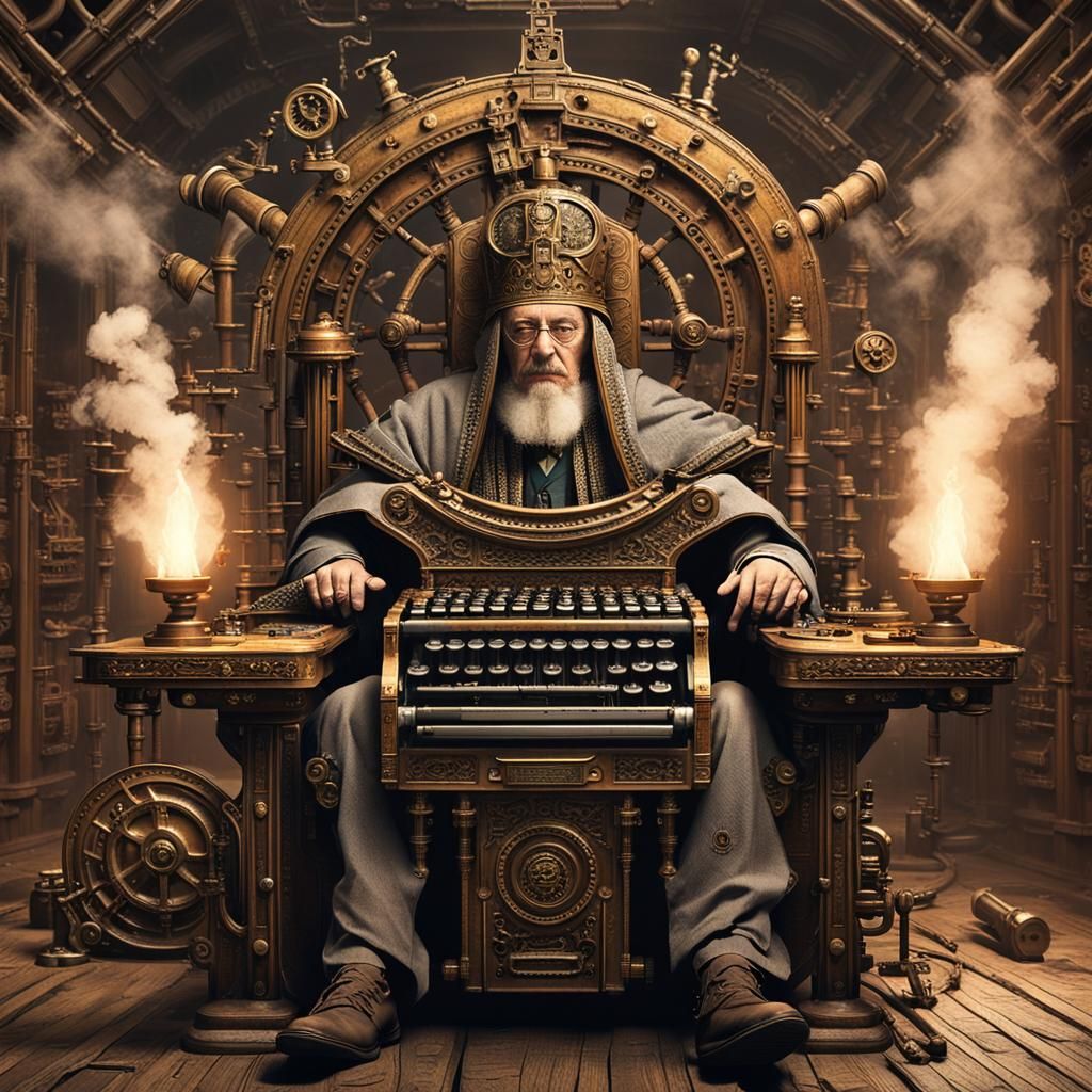 Steampunk Pope's Creative Possession